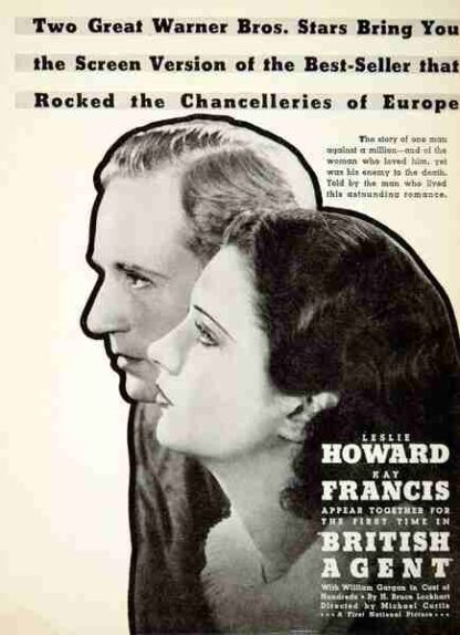 British Agent (1934) Starring Leslie Howard on DVD - Image 2