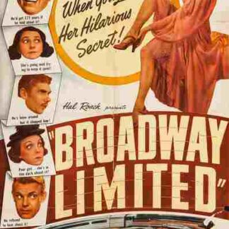 Broadway Limited (1941) Starring Victor McLaglen on DVD