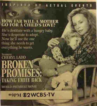 Broken Promises: Taking Emily Back (1993) Starring Cheryl Ladd on DVD - Image 3
