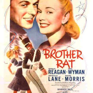 Brother Rat (1938) Starring Priscilla Lane on DVD