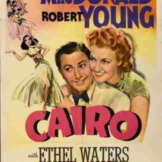 Cairo (1942) Starring Jeanette MacDonald on DVD