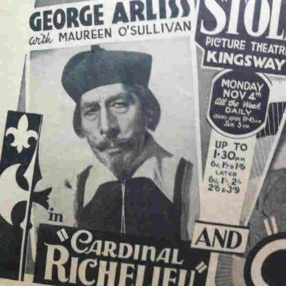 Cardinal Richelieu (1935) Starring George Arliss on DVD