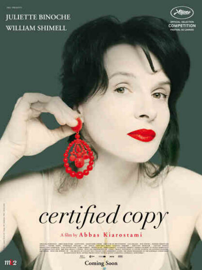 Certified Copy (2010) with English Subtitles on DVD