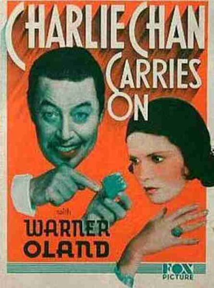 Charlie Chan Carries On (1931) Starring Warner Oland on DVD