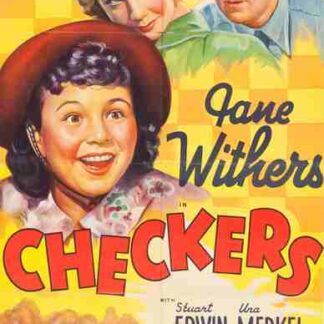 Checkers (1937) Starring Jane Withers on DVD