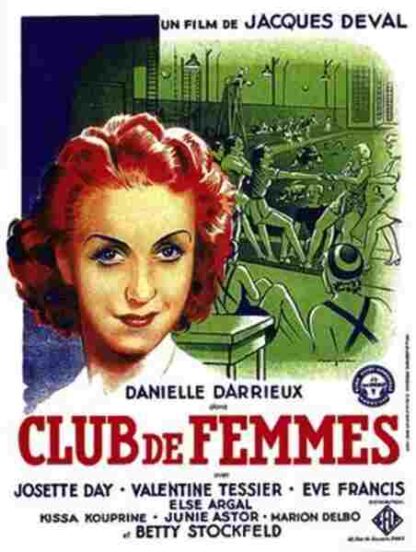 Club de femmes (1936) with English Subtitles on DVD - Image 5