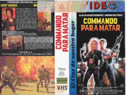 Commando Squad (1987) Starring Kathy Shower on DVD - Image 4