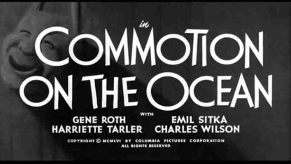 Commotion on the Ocean (1956) Starring Shemp Howard on DVD - Image 2