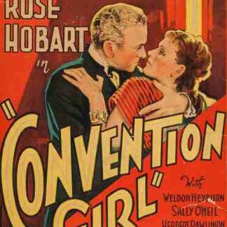 Convention Girl (1935) Starring Rose Hobart on DVD