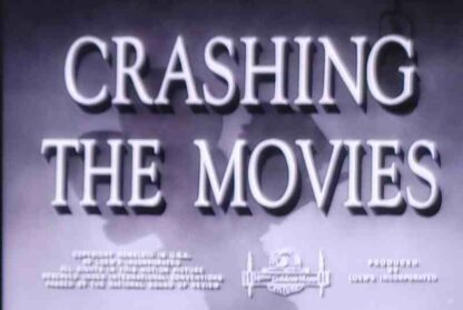 Crashing the Movies (1950) Starring Pete Smith on DVD