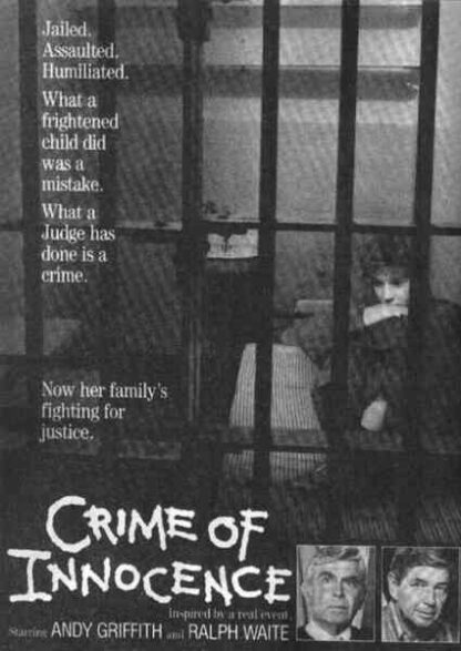 Crime of Innocence (1985) Starring Andy Griffith on DVD - Image 5