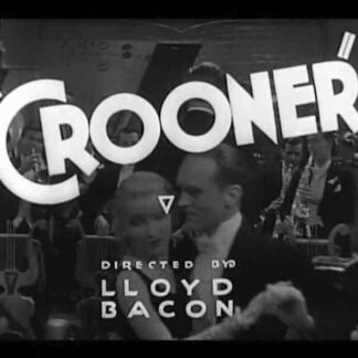 Crooner (1932) Starring David Manners on DVD