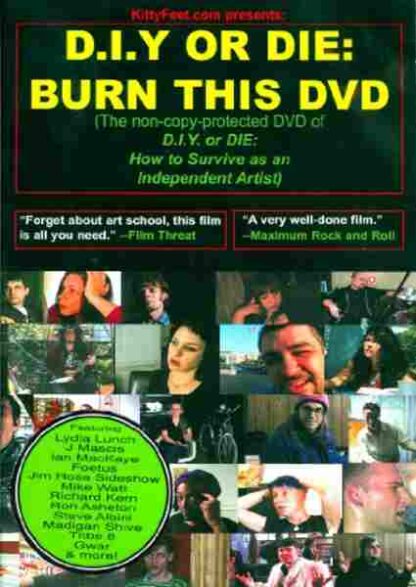 D.I.Y. or Die: How to Survive as an Independent Artist (2002) Starring Ron Asheton on DVD