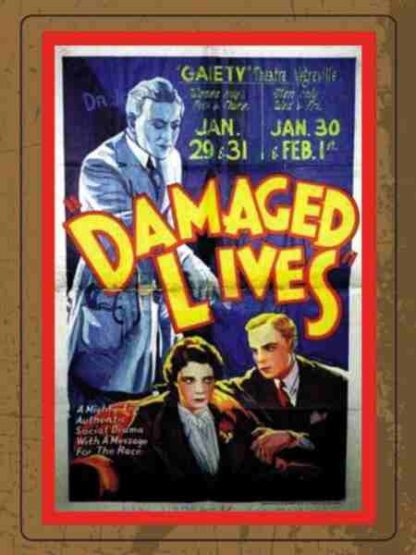 Damaged Lives (1933) Starring Diane Sinclair on DVD