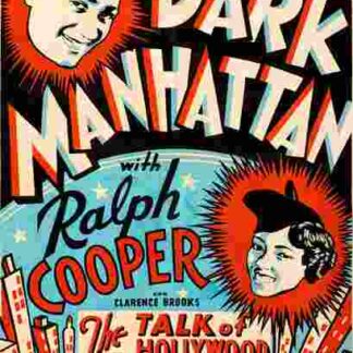 Dark Manhattan (1937) Starring Ralph Cooper on DVD