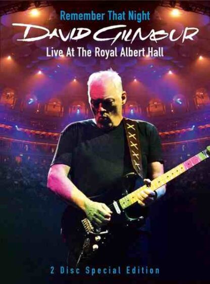 David Gilmour: Remember That Night (2007) Starring David Gilmour on DVD - Image 2