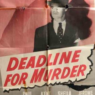Deadline for Murder (1946) Starring Paul Kelly on DVD