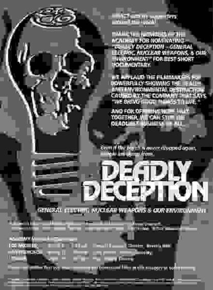 Deadly Deception: General Electric, Nuclear Weapons and Our Environment (1991) Starring  on DVD - Image 2