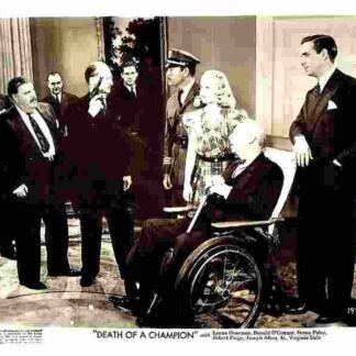 Death of a Champion (1939) Starring Lynne Overman on DVD