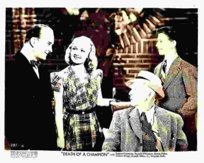 Death of a Champion (1939) Starring Lynne Overman on DVD - Image 3