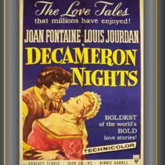Decameron Nights (1953) Starring Joan Fontaine on DVD