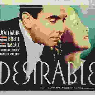 Desirable (1934) Starring Jean Muir on DVD