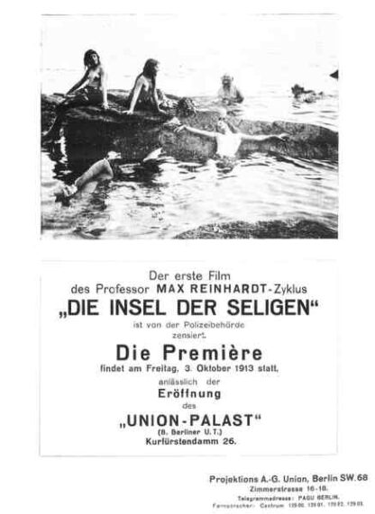 Die Insel der Seligen (1913) with English Subtitles on DVD - Image 2