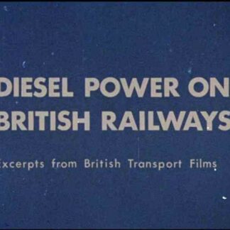Diesel Power on British Railways (1965) Starring  on DVD