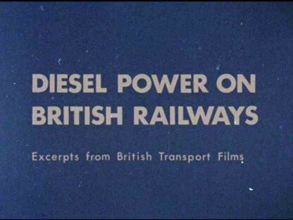 Diesel Power on British Railways (1965) Starring  on DVD