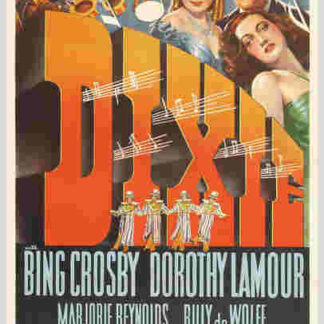Dixie (1943) Starring Bing Crosby on DVD
