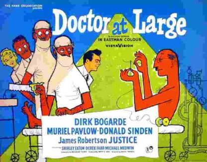 Doctor at Large (1957) Starring Dirk Bogarde on DVD - Image 5