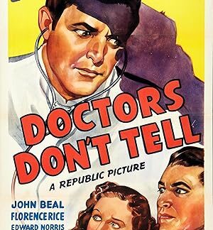 Doctors Don't Tell (1941) DVD