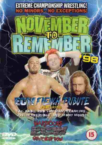 ECW November to Remember 1998 (1998) Starring Terry Brunk on DVD - Image 5