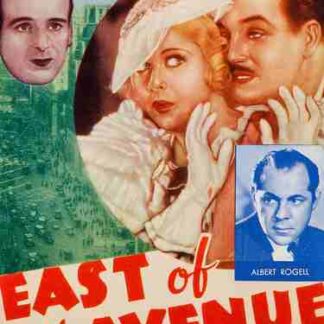 East of Fifth Avenue (1933) Starring Wallace Ford on DVD