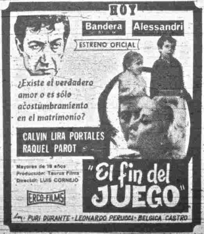 El fin del juego (1970) with English Subtitles on DVD