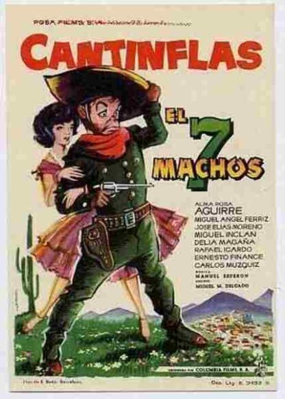 El siete machos (1951) with English Subtitles on DVD - Image 4