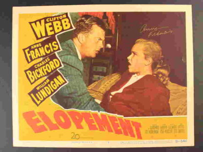 Elopement (1951) Starring Clifton Webb on DVD - Image 2