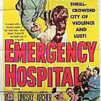 Emergency Hospital (1956) Starring Walter Reed on DVD