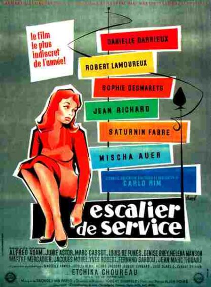 Escalier de service (1954) with English Subtitles on DVD