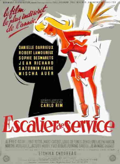 Escalier de service (1954) with English Subtitles on DVD - Image 2