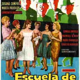 Escuela de seductoras (1962) with English Subtitles on DVD