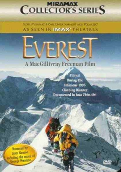 Everest (1998) Starring Liam Neeson on DVD
