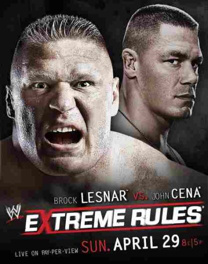 Extreme Rules (2012) Starring John Cena on DVD - Image 5