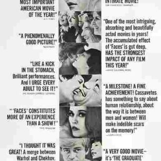 Faces (1968) Starring John Marley on DVD