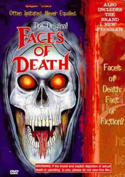 Faces of Death (1978) Starring Michael Carr on DVD