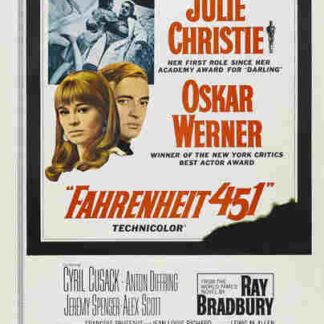 Fahrenheit 451 (1966) Starring Julie Christie on DVD