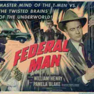 Federal Man (1950) Starring William Henry on DVD