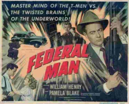 Federal Man (1950) Starring William Henry on DVD