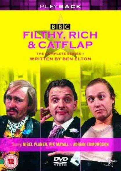 Filthy Rich & Catflap (TV Series 1987–1987) (1987) Starring Adrian Edmondson on DVD - Image 3