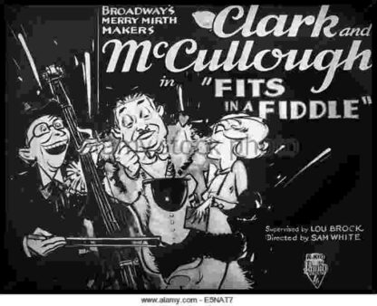 Fits in a Fiddle (1933) Starring Bobby Clark on DVD - Image 2
